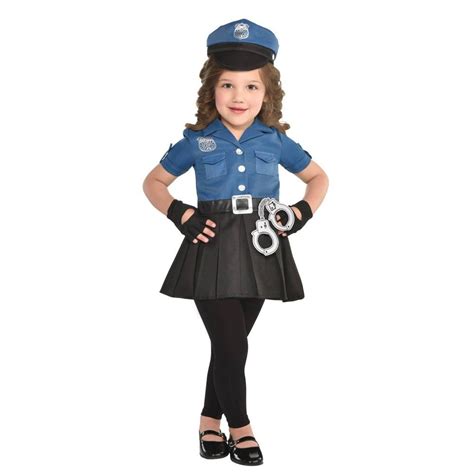 2t cop costume|Amazon.com: Toddler Girl Police Officer Costume.